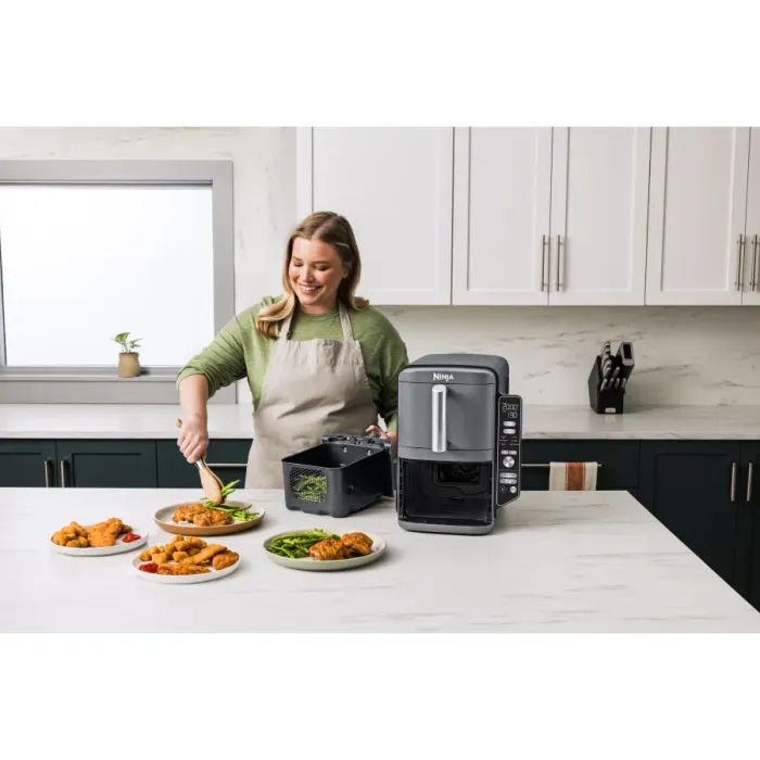 Мультипечь Ninja Double Stack XL 2-Level Air Fryer 9,5 л (SL400EUWH) изображение 11