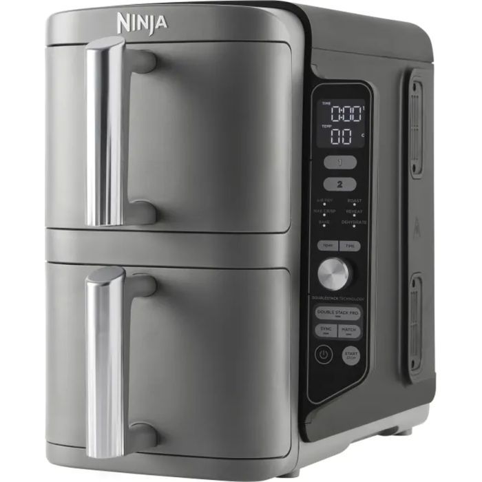 Мультипечь Ninja Double Stack XL 2-Level Air Fryer 9,5 л (SL400EUWH) изображение 3