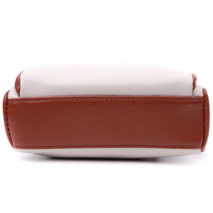 Сумка Vintage Из натуральной кожи Белая (22589) изображение 6