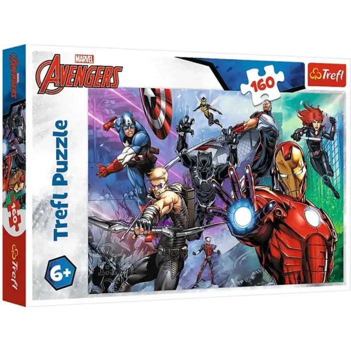 Пазл Trefl The Avengers Всегда готовые герои 160 элементов (5900511154245)