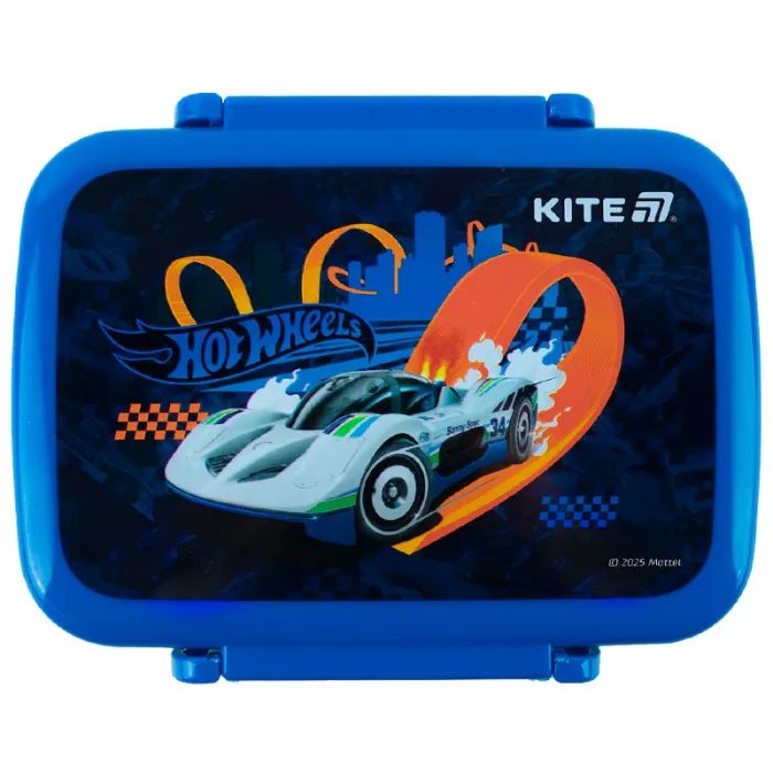 Ланч-бокс детский Kite Hot Wheels, 420 мл (HW25-160) изображение 2