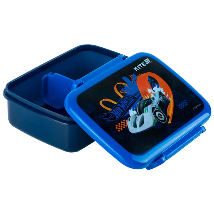 Ланч-бокс дитячий Kite Hot Wheels, 420 мл (HW25-160) зображення 4
