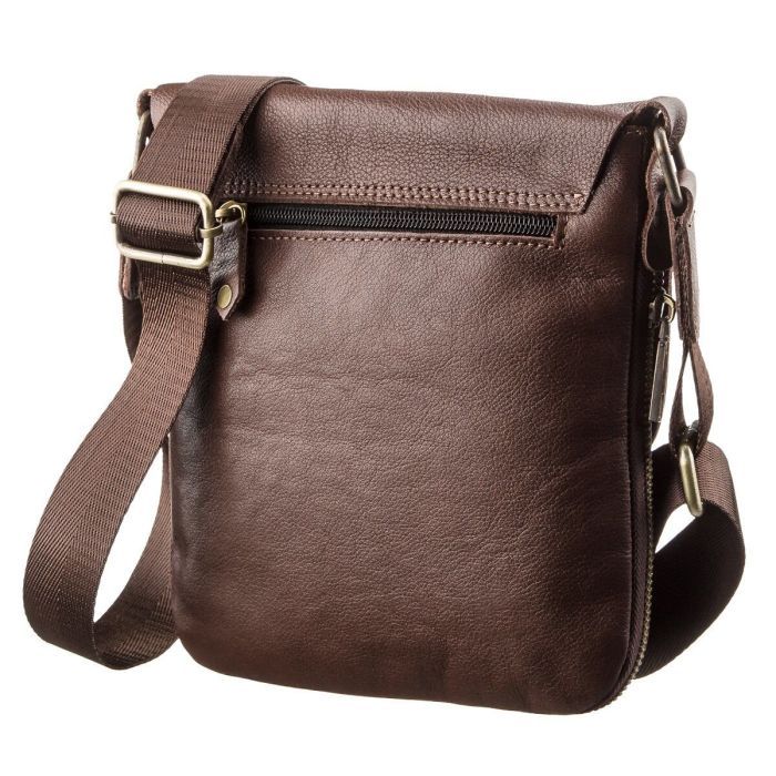 Сумка Shvigel Чоловіча шкіряна Коричнева (19114) зображення 2