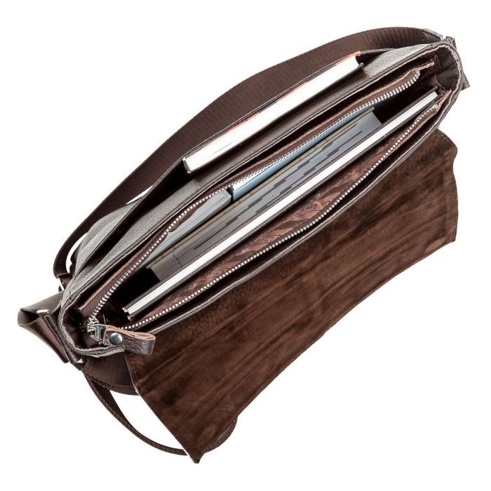 Сумка Shvigel Коричневая (00798) изображение 6