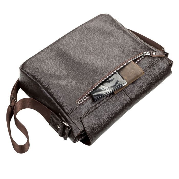 Сумка Shvigel Коричневая (00798) изображение 7