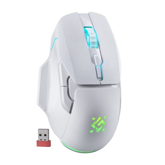Мишка Defender Stix GM-009 LED Wireless White (52009) зображення 4