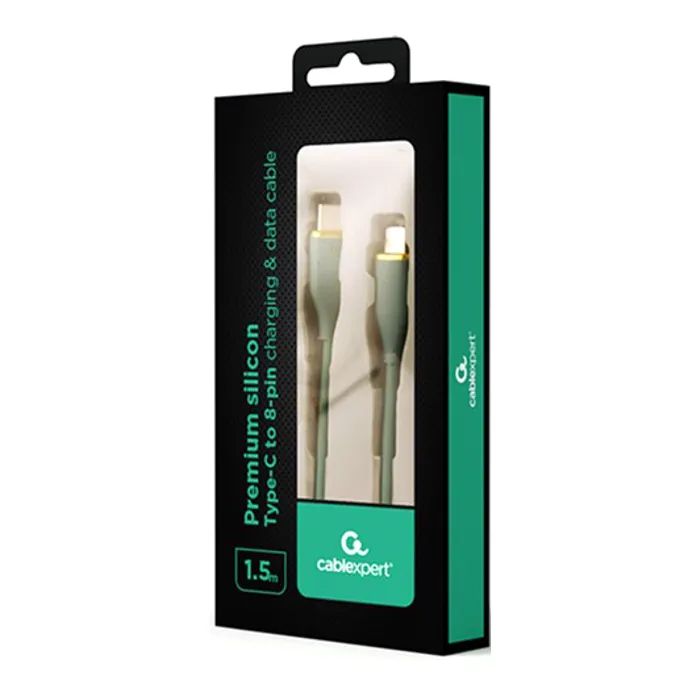 Дата кабель USB 2.0 AM to Lightning 1.5m 2.25A Cablexpert (CC-USB2S-CM8PM-1.5M-W) изображение 2