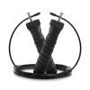 Скакалка 4yourhealth 1146 Cross Weighted Rope 2.5 м Чорна (4YH_1146_Black) зображення 2