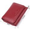 Гаманець ST Leather З натуральної шкіри Бордовий (23077) зображення 3