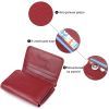 Гаманець ST Leather З натуральної шкіри Бордовий (23077) зображення 4