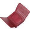 Гаманець ST Leather З натуральної шкіри Бордовий (23077) зображення 6