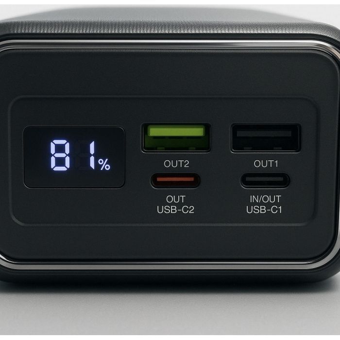 Батарея универсальная GEAR 50000mAh, PD/22.5W, black (SP05) изображение 3