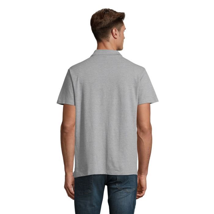 Поло Sol's Spring II сірий меланж S (11362360S) зображення 2