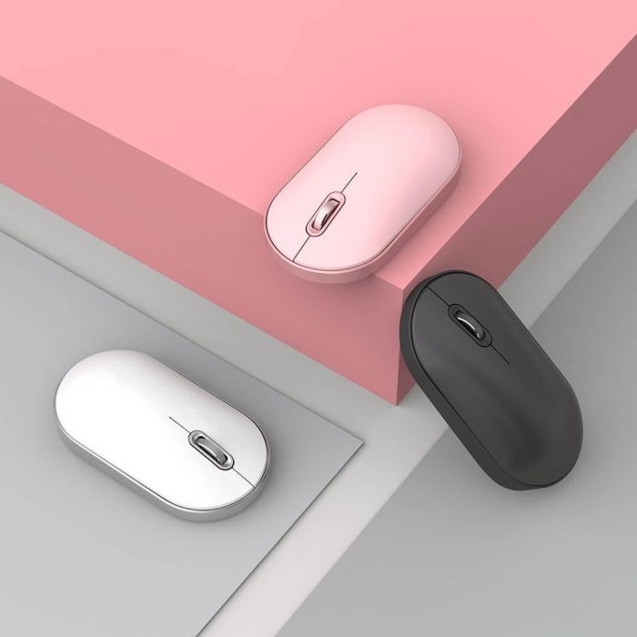 Мишка Xiaomi Miiiw Portable Wireless/Bluetooth Lite Pink (MWPM01) зображення 3