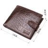 Кошелек Bond Accessories Из натуральной кожи Коричневый (22043) изображение 4