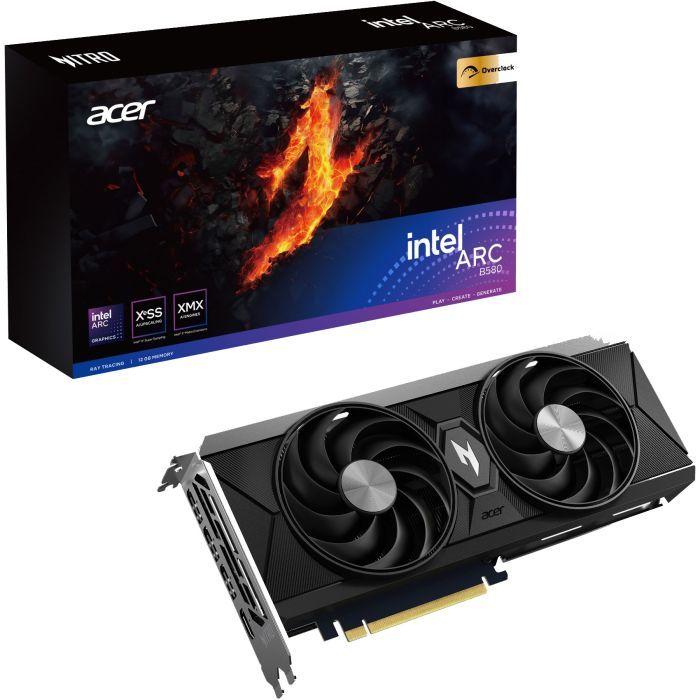 Відеокарта Nitro Intel Arc B580 OC 12GB Acer (DP.Z4BWW.P01) зображення 7
