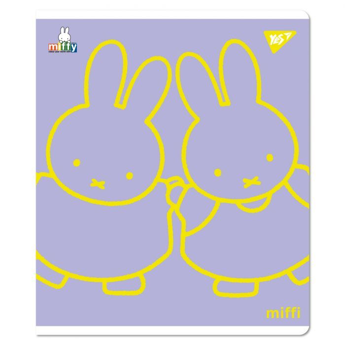 Зошит Yes Miffy А5 12 аркушів клітинка (767494) зображення 5