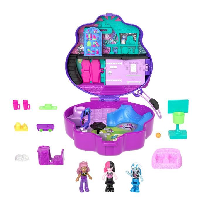 Кукла Monster High Polly Pocket Карманный мир (HVV58) изображение 3