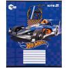 Тетрадь Kite Hot Wheels, 12 листов, косая линия (HW25-235) изображение 6