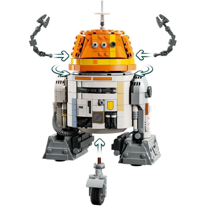 Конструктор LEGO Star Wars Чоппер (C1-10P). Дроид-астромеханик (75416-) изображение 6