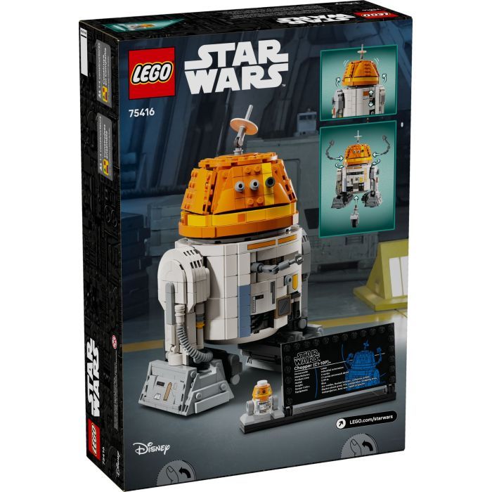 Конструктор LEGO Star Wars Чоппер (C1-10P). Дроид-астромеханик (75416-) изображение 8