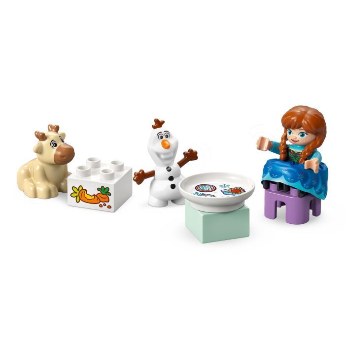 Конструктор LEGO DUPLO Disney Вечірка в крижаному палаці Ельзи та Анни (10455) зображення 3