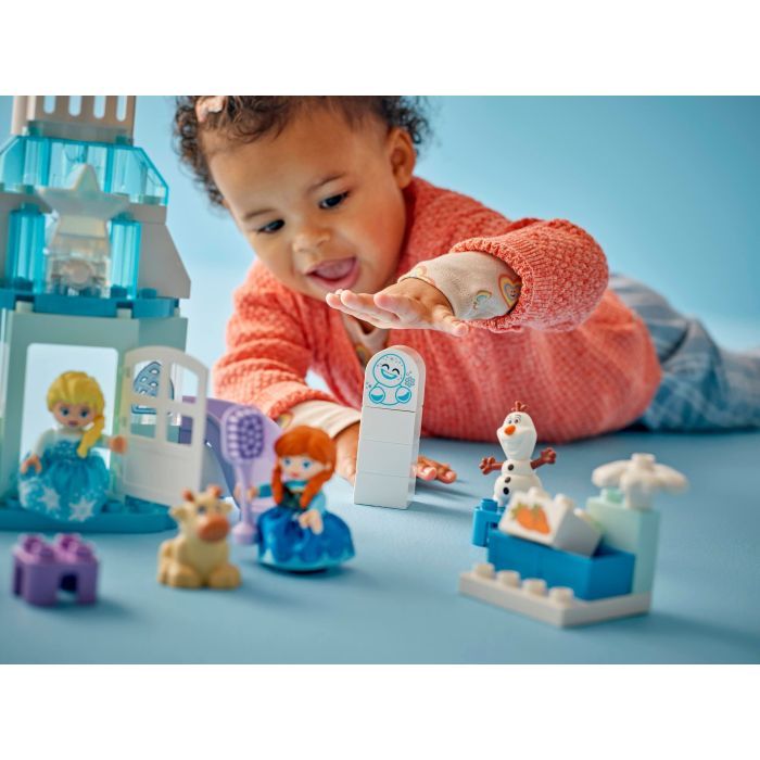 Конструктор LEGO DUPLO Disney Вечірка в крижаному палаці Ельзи та Анни (10455) зображення 5