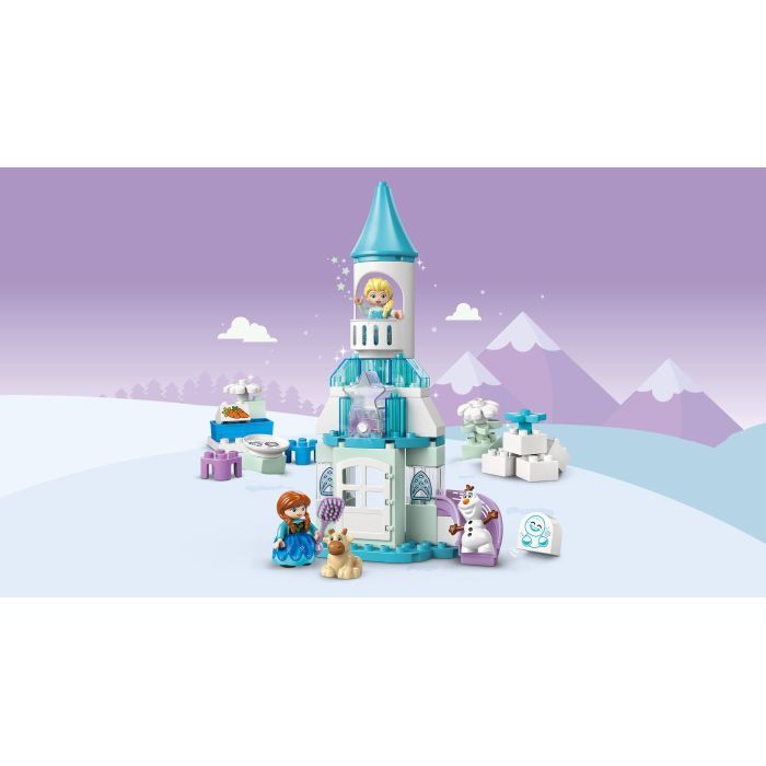 Конструктор LEGO DUPLO Disney Вечірка в крижаному палаці Ельзи та Анни (10455) зображення 8