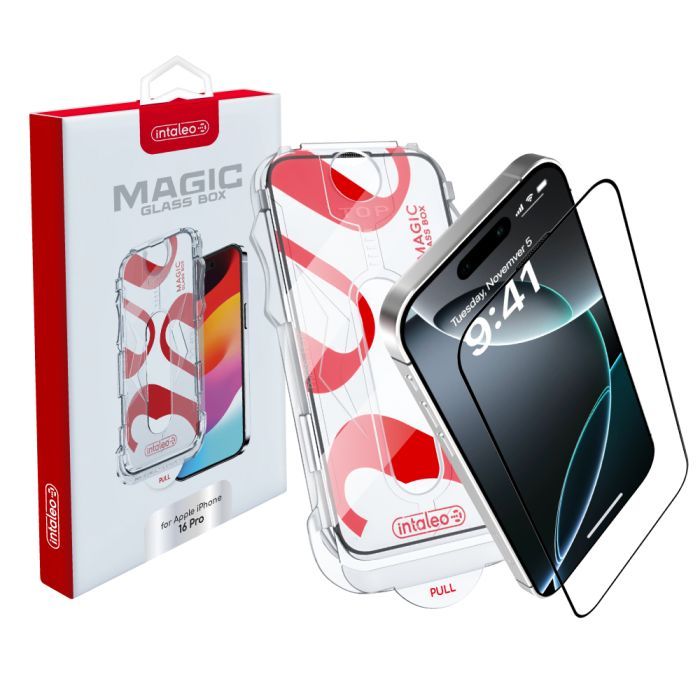 Стекло защитное Intaleo MagicBox Apple iPhone 16 PRO (4820266742911)
