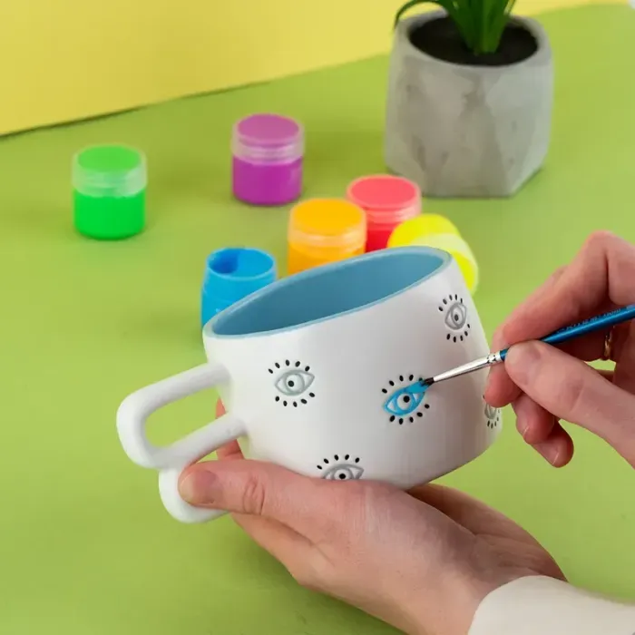 Акриловые краски Kite Creative 6 неонових кольорів, 20 мл (K-274) изображение 5
