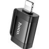 Переходник UA31A Lightning M to USB F OTG Black HOCO (6942007628082) изображение 2