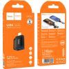 Переходник UA31A Lightning M to USB F OTG Black HOCO (6942007628082) изображение 4