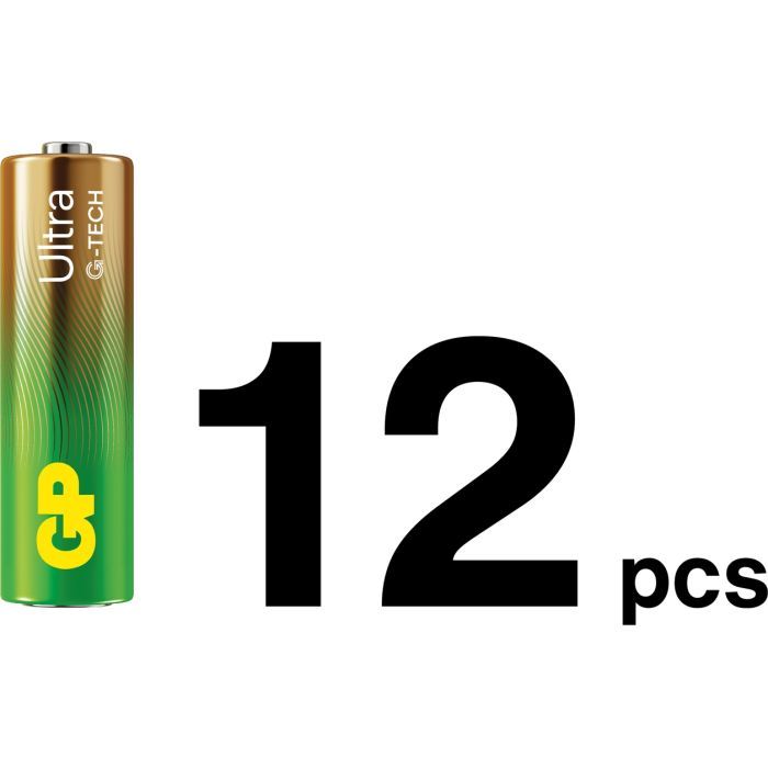 Батарейка Gp AA * 12 + AAA * 12 Ultra Alcaline + fan (4891199233982) зображення 4