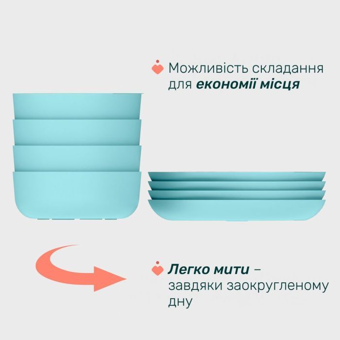 Набор детской посуды Chicco Set Pappa 12 м+ Рожевий (16201.15) изображение 3