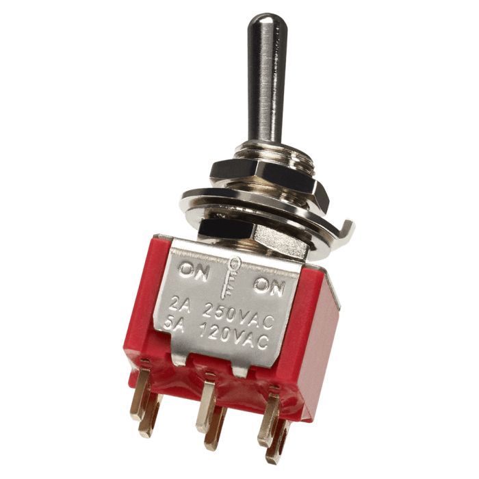 Переключатель для гитары DiMarzio DPDT Mini Switch - 3 Position (ON/OFF/ON) (EP1107)