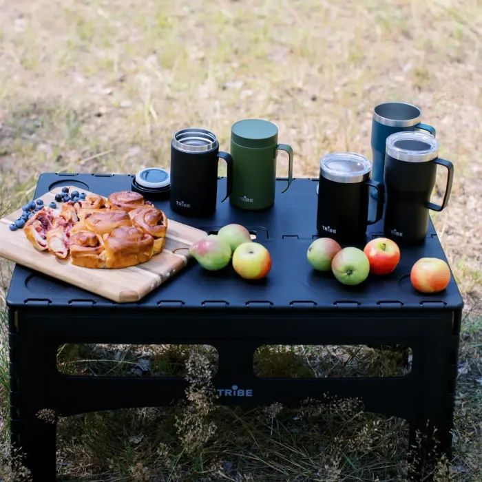 Туристический стол Tribe Camp Table Low пластиковий Olive (T-EF-0003-olive) изображение 11