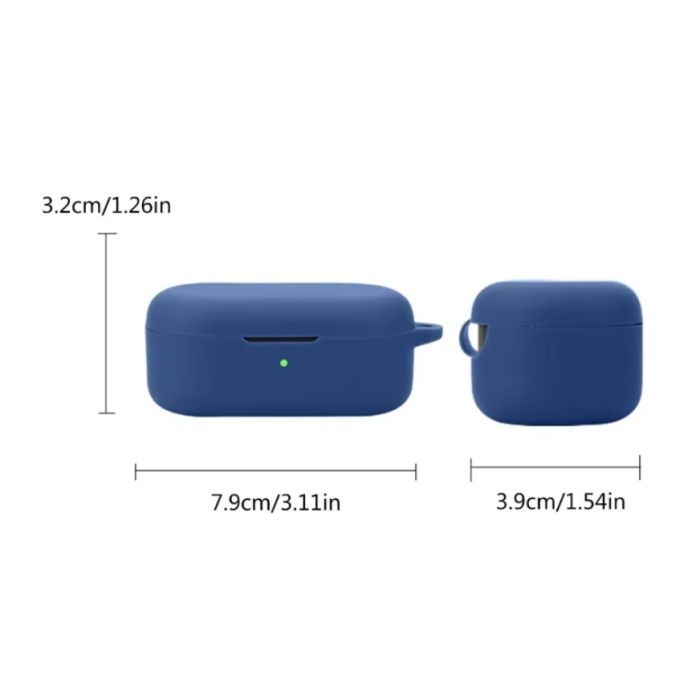 Чехол для наушников BeCover Silicon для OPPO Enco Buds 2 Pro Deep Blue (713224) изображение 3