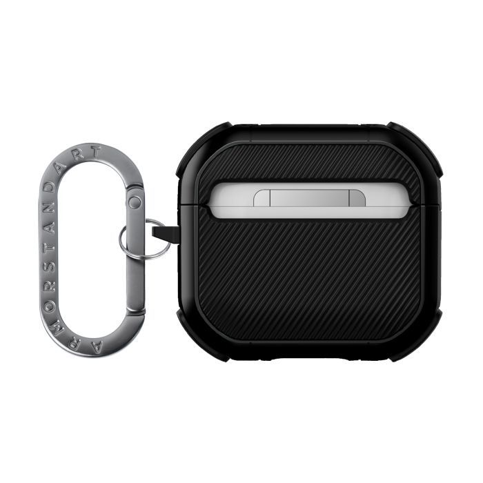 Чохол для навушників Armorstandart Panzer для Apple Airpods 4 Black (ARM82552) зображення 2