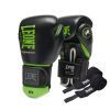 Боксерские перчатки Leone GN115 Professional 2 Black 16 унцій (GN115_Black_16oz)