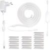 Світлодіодна стрічка EMOS ZPW313I NEON white 3 m 24 Вт RGBIC WiFi (ZPW313I) зображення 3