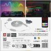 Світлодіодна стрічка EMOS ZPW313I NEON white 3 m 24 Вт RGBIC WiFi (ZPW313I) зображення 5