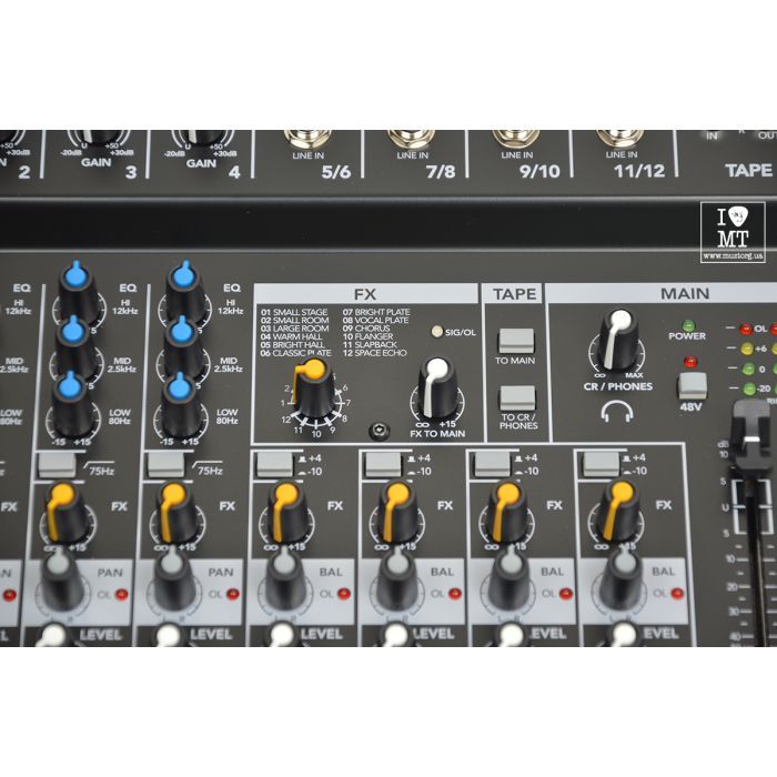 Микшерный пульт Mackie MIX12FX (220374) изображение 10