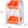 Детский стеллаж Mealux Coral Mini Orange (KD-E021 Orange) изображение 2