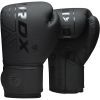Боксерські рукавички RDX F6 Kara Matte Black 6 унцій (BGR-F6MB-6OZ) зображення 2