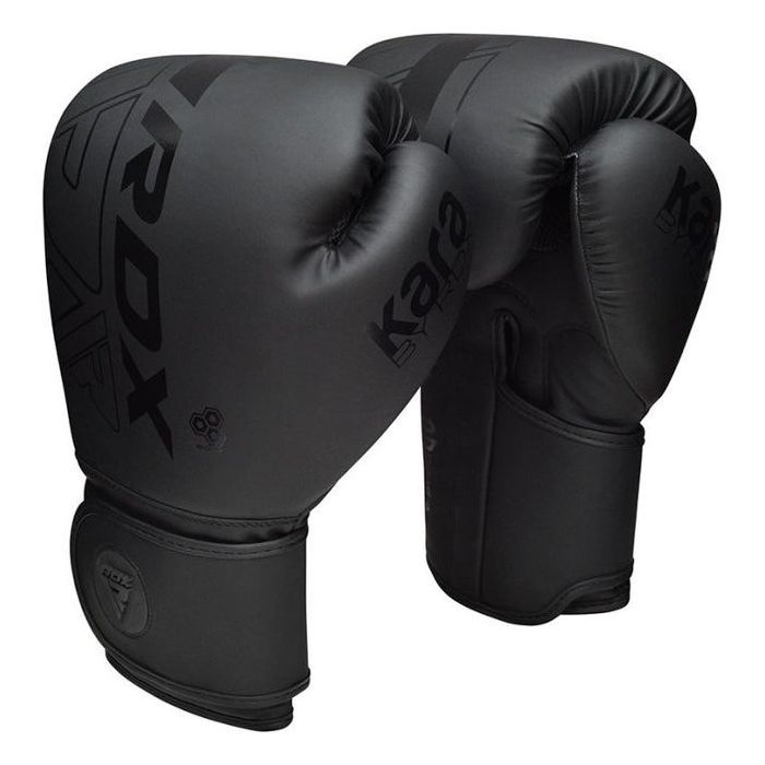 Боксерські рукавички RDX F6 Kara Matte Black 6 унцій (BGR-F6MB-6OZ) зображення 3