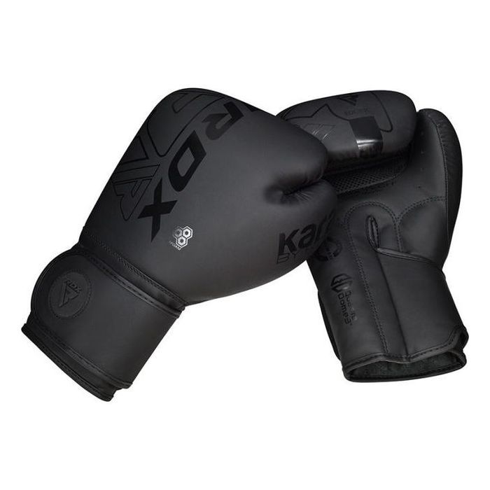 Боксерські рукавички RDX F6 Kara Matte Black 6 унцій (BGR-F6MB-6OZ) зображення 5