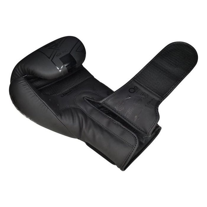 Боксерські рукавички RDX F6 Kara Matte Black 6 унцій (BGR-F6MB-6OZ) зображення 6