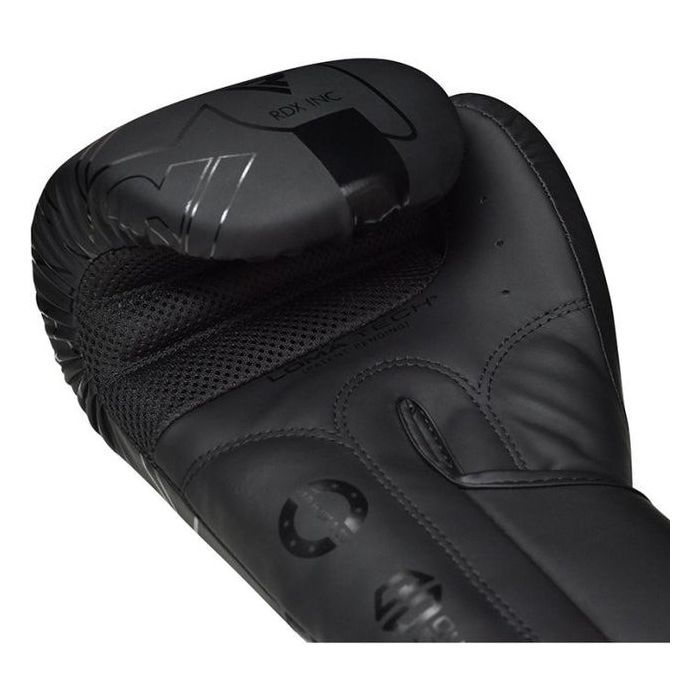 Боксерські рукавички RDX F6 Kara Matte Black 6 унцій (BGR-F6MB-6OZ) зображення 9