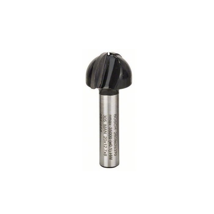 Фреза Bosch Professional галтельна, Std, S8, R6, D12, L9.2 (2.608.628.368) зображення 2