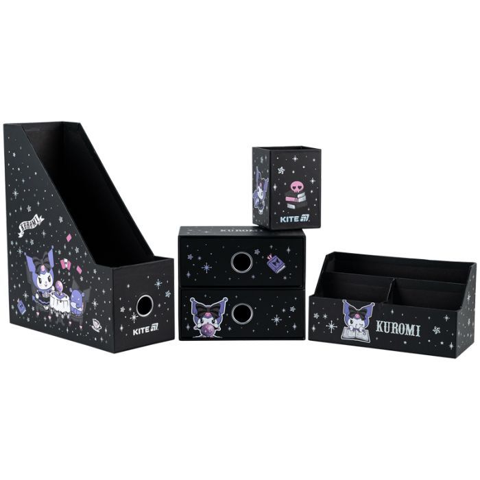 Настольный набор Kite Kuromi 4 предмета, картон (HK25-357) изображение 3